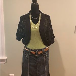 Mesh Bolero Jacket